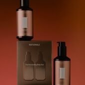 A new RATIONALE ritual, now for body.  Featuring The Illuminating Body Cleanser and Crème, this luxurious duo works in synergy to purify, hydrate and visibly refine the skin.